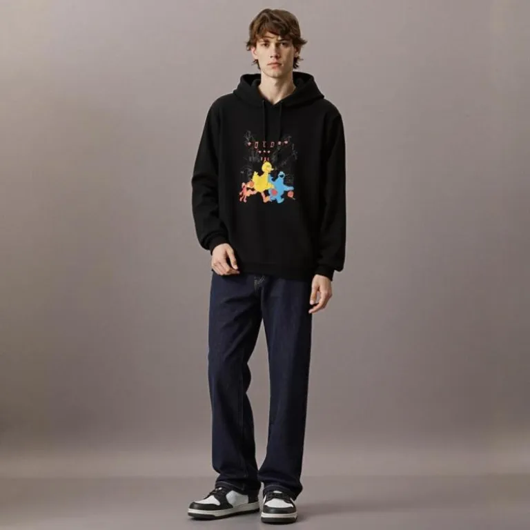 سوئشرت کلاه‌دار آستین‌بلند مردانه adidas NEO؛ گرم و راحت برای استایل اسپرت و روزمره