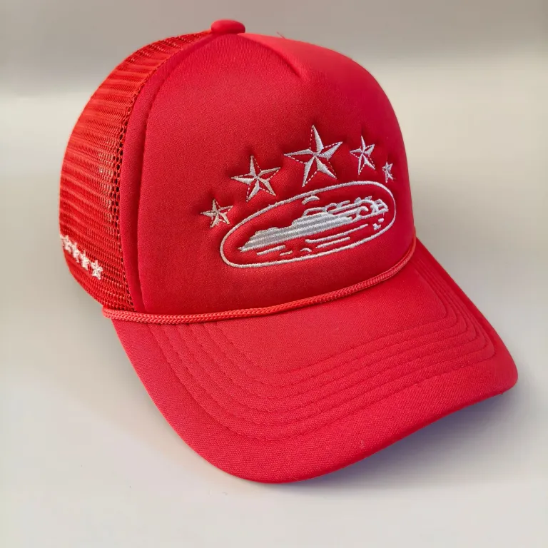 کلاه کامیون‌دار آمریکایی Corteiz 5 Starz Alcatraz Trucker 2023 مدل جدید