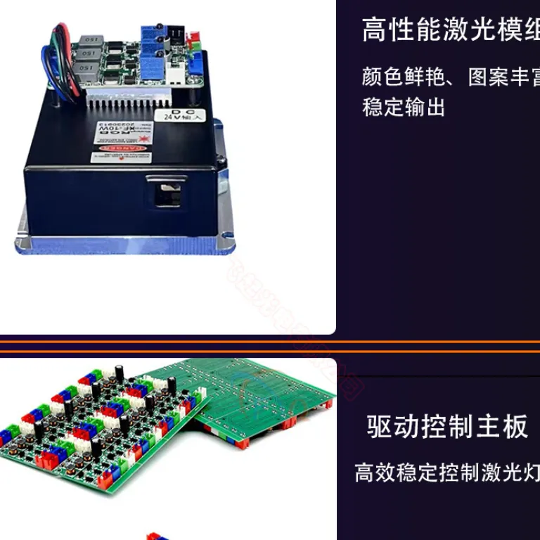 1W2W3W لیزر انیمیشن تمام‌رنگی چراغ بار اسکن نور لیزری 3D چراغ افکت الگو چراغ صحنه