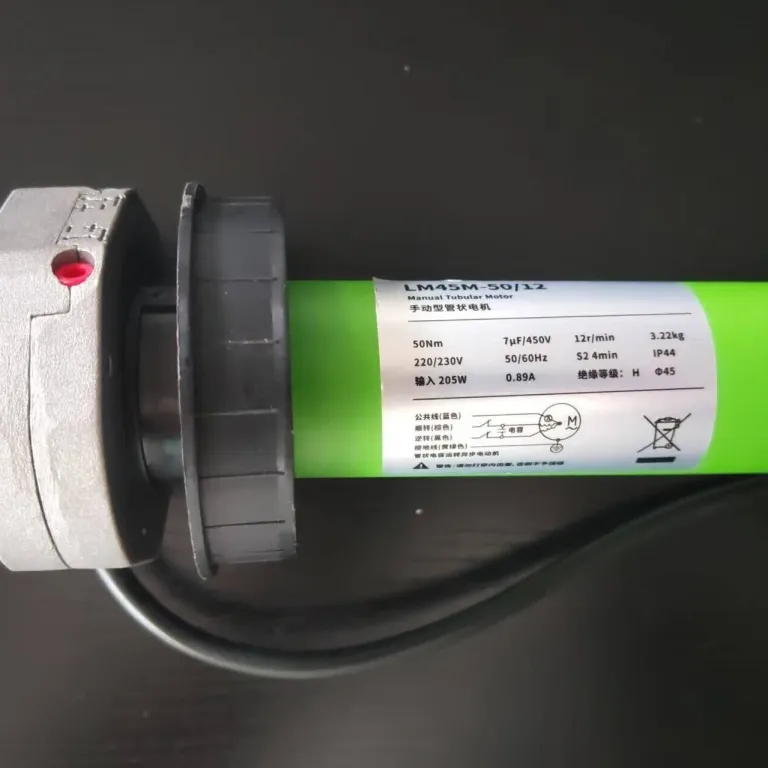 موتور تیوبلار کرکره 220V با ریموت و کنترل دستی، موتور تیوبلار برقی بالابر برای درب پارکینگ، مغازه و کرکره