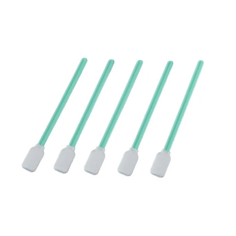 گوش‌پاک‌کن پارچه‌ای فوق‌نازک با سر پهن برای تمیزکاری تجهیزات صنعتی، هد چاپگر، لنزهای اپتیکال لیزری و ماژول‌های نوری
