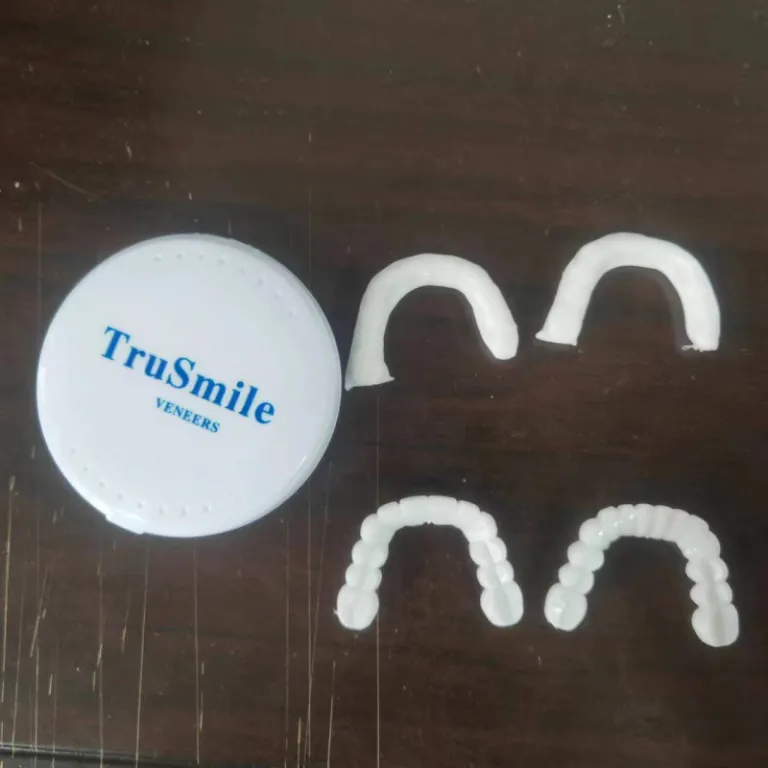 برچسب دندان مصنوعی instant smile نسل چهارم، قالب سیلیکونی شبیهسازیشده، روکش لبخند