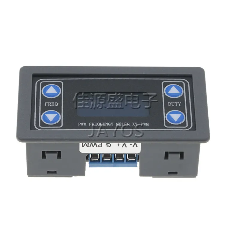 ماژول PWM با بدنه، فرکانس پالس و چرخه کاری قابل تنظیم، مولد سیگنال موج مربعی/مستطیلی XY-PWM