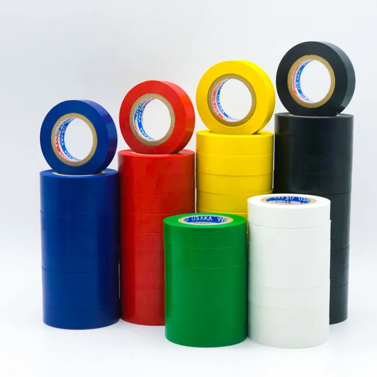 نوار برق PVC پهن بزرگ عایق سیم ضدآب مقاوم در برابر حرارت بالا چسب قوی قرمز و مشکی رول بزرگ عمده