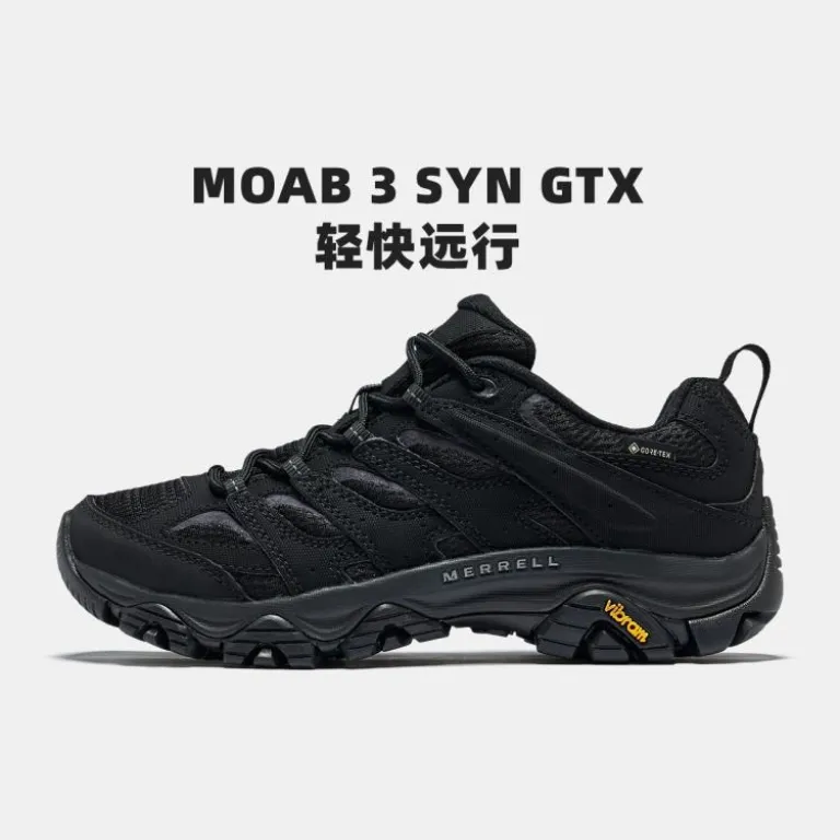 کفش پیاده‌روی ضدآب MERRELL MOAB 3 SYN GTX کوهنوردی با زیره عاج‌دار و مقاوم مدل پاییزه