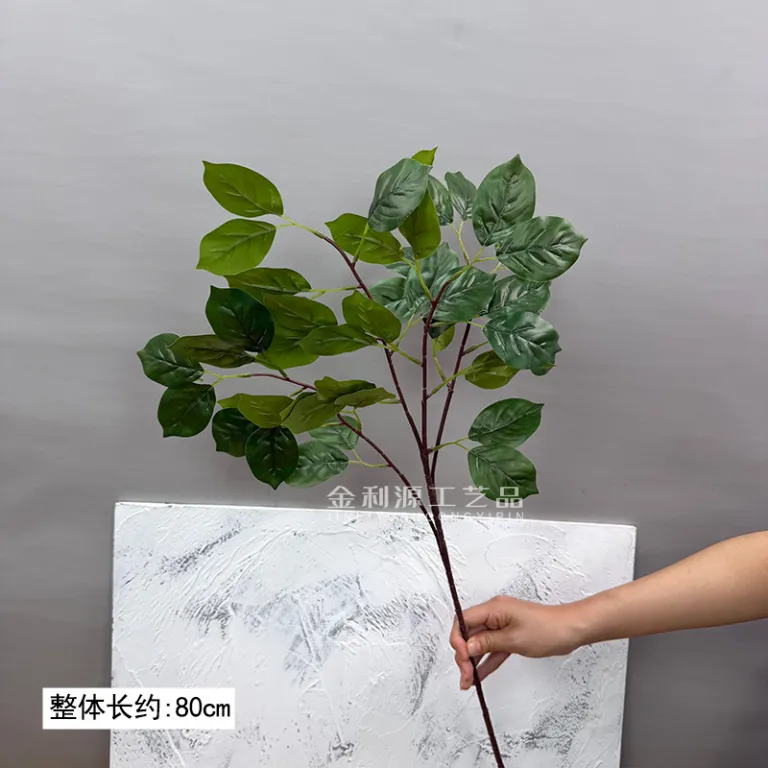 برگ افرا روکش‌دار، برگ پنبه روکش‌دار، برگ سه‌بعدی شفلرا برای ساخت درخت مصنوعی و منظره‌سازی