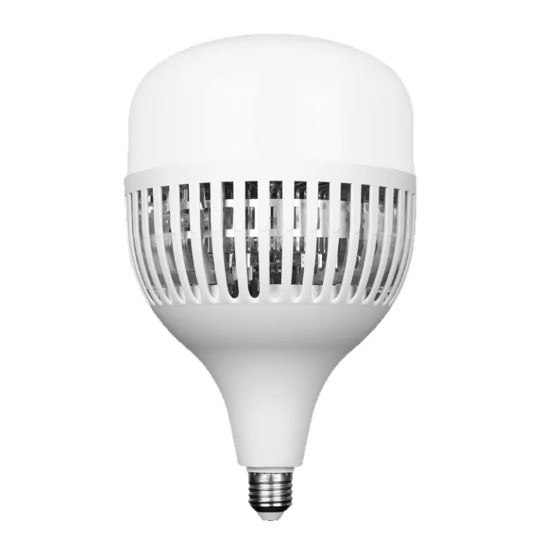 لامپ LED سرپیچی با پره خنک‌کننده فوق‌روشن و بادوام E27 مناسب کارخانه و کارگاه