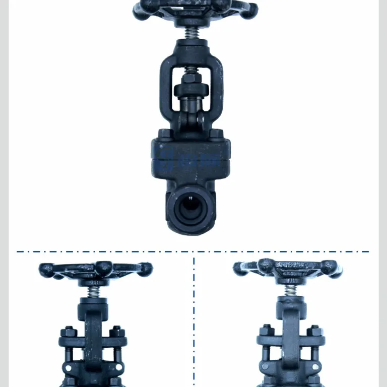 شیر توقف فولاد آهنگری مقاوم به دما و فشار بالا J61H/W/Y با اتصال جوشی/سوکتی Stop Valve