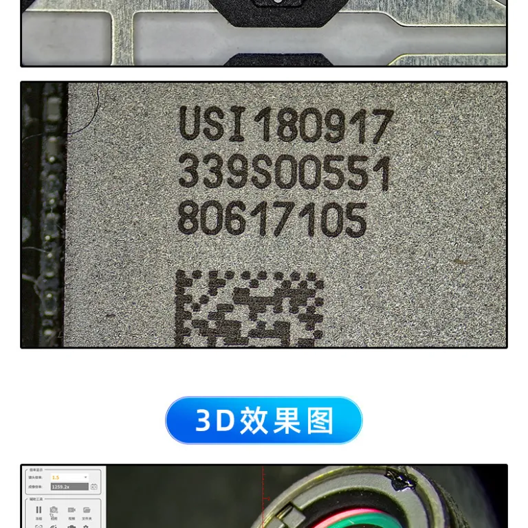 میکروسکوپ دیجیتال با وضوح بالا 4K برای تعمیر موبایل، ذره‌بین صنعتی PCB و تراشه، عکس‌برداری و اندازه‌گیری سطوح فلزی