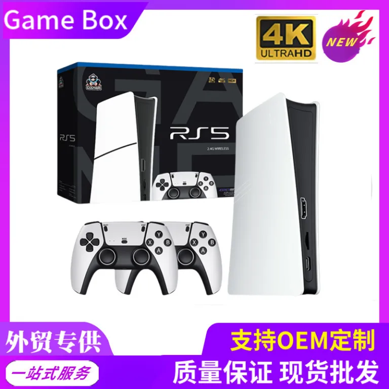 کنسول بازی خانگی جدید RPS5 با قابلیت دو نفره روی تلویزیون، اجرای بازی God of War و بازی‌های آرکید، دسته بی‌سیم HD 8K