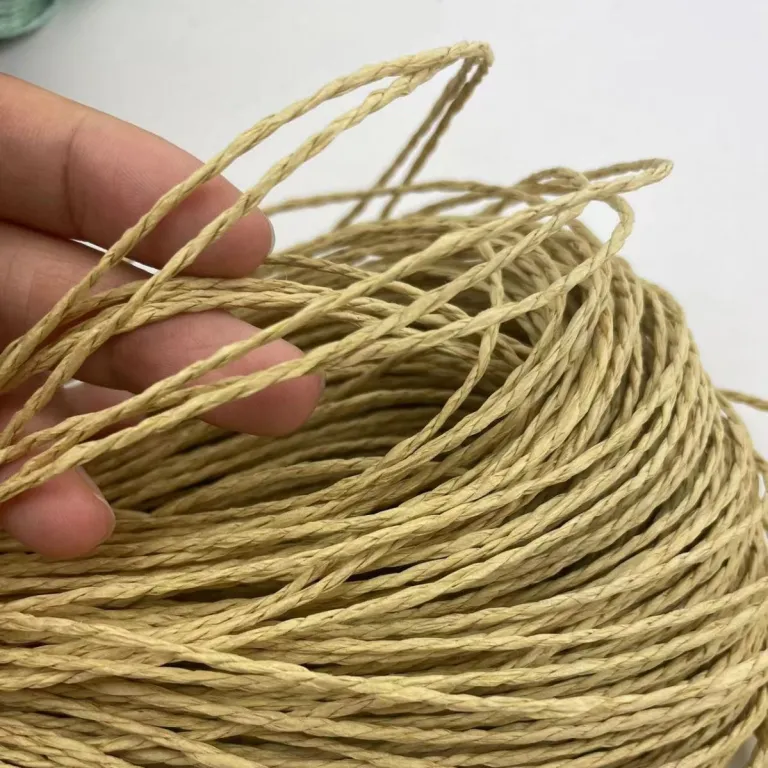 طناب کاغذی رافیا 1.5/2mm دولا برای بسته‌بندی کیک، هدیه و لوازم دارویی