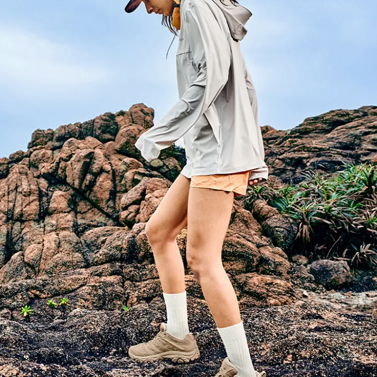 کفش پیاده‌روی ضدآب MERRELL MOAB 3 SYN GTX کوهنوردی با زیره عاج‌دار و مقاوم مدل پاییزه