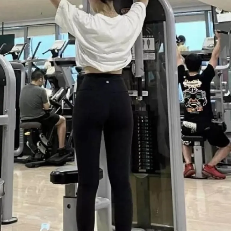 لگینگ یوگا Align مشابه lulu زنانه فاق بلند با حس لخت و تنفس‌پذیر، ورزشی لیفت باسن، شلوارک نه‌دهم