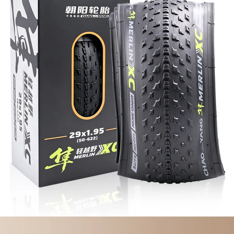 لاستیک تاشو کوهستان چائویانگ Sun XC A-815 26 27.5 29x1.95 ضدپنچری با لایه پوست دایناسور