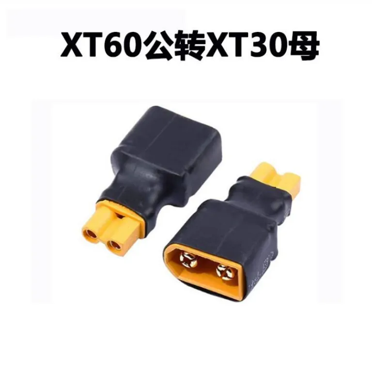 مبدل باتری لیتیومی مدل هواپیما: T Plug به XT60، XT90 به XT60، EC5 به TRX، EC3 به T Plug