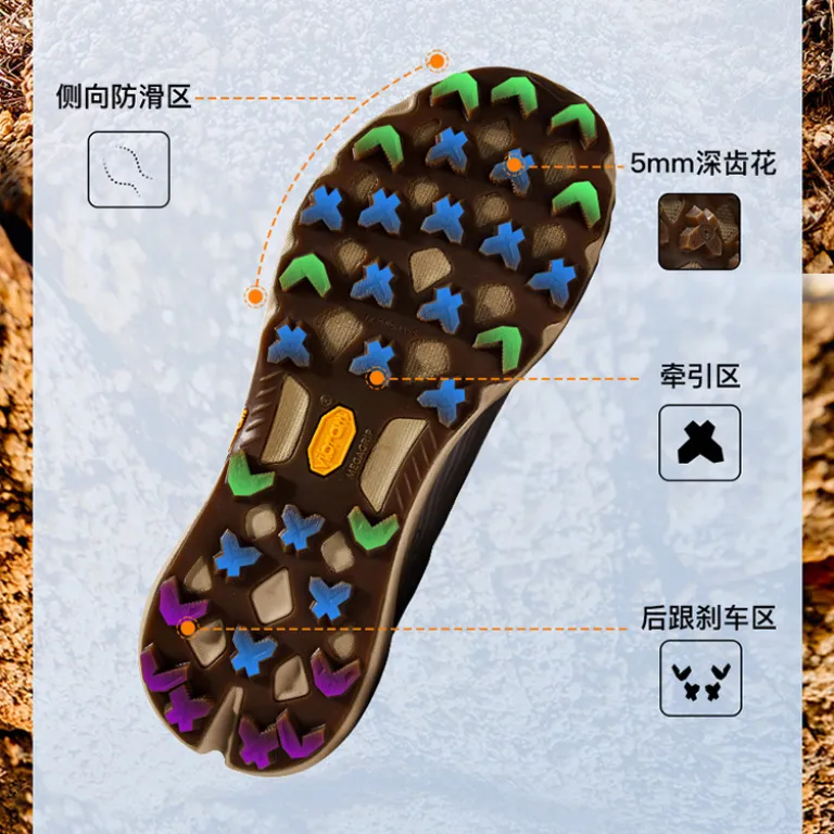 کفش دویدن حرفه‌ای خارج از جاده MERRELL AP5 زنانه و مردانه، ضدلغزش، مقاوم در برابر سایش، چسبنده، ضربه‌گیر، سبک، کفش ورزشی فضای باز با تهویه هوا
