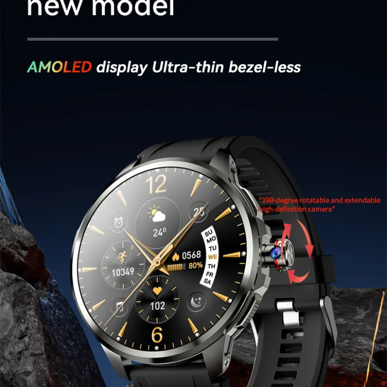 ساعت هوشمند بین‌المللی H99 با صفحه گرد و سیمکارت 1.95 اینچ صفحه AMOLED 5G تماس تصویری smart watch