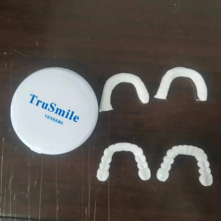 برچسب دندان مصنوعی سیلیکونی نسل چهارم Instant Smile، روکش دندان واقع‌نما برای لبخند زیبا