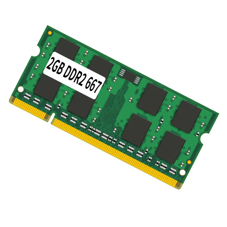 رم لپ‌تاپ DDR2 667MHz 1GB/2GB PC5300 ماژول حافظه