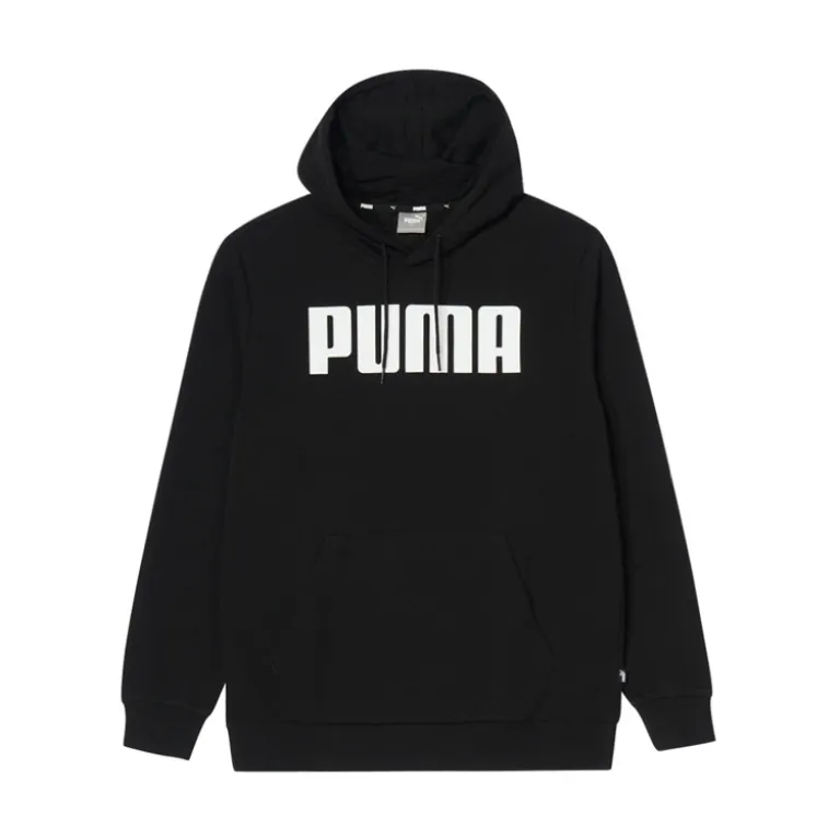 هودی کلاه‌دار یونیسکس PUMA با لوگوی بزرگ، مناسب زوج‌ها