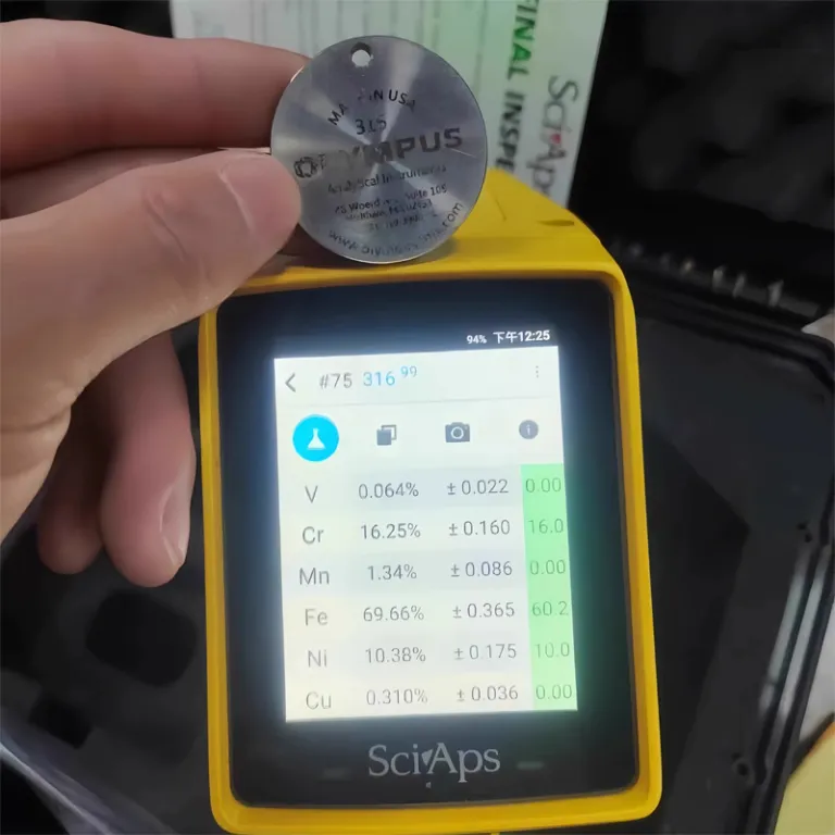 طیف‌سنج فلورسانس اشعه ایکس دستی XRF اصل آمریکایی SciAps برای آنالیز آلیاژ آلومینیوم و منیزیم