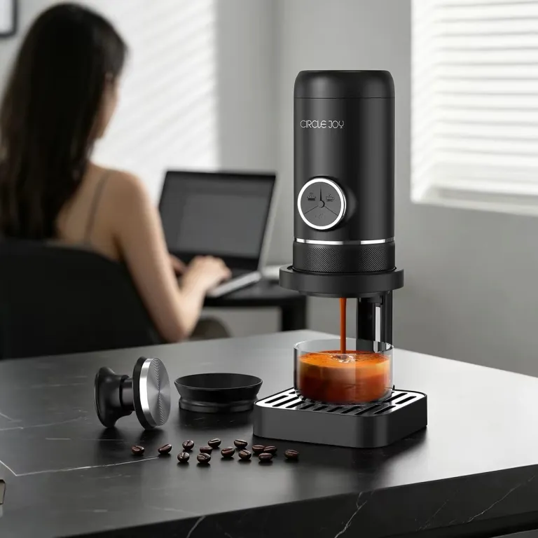 Circle Joy قهوه‌ساز قابل حمل mini58 اسپرسوساز نیمه‌اتوماتیک استخراج 58mm