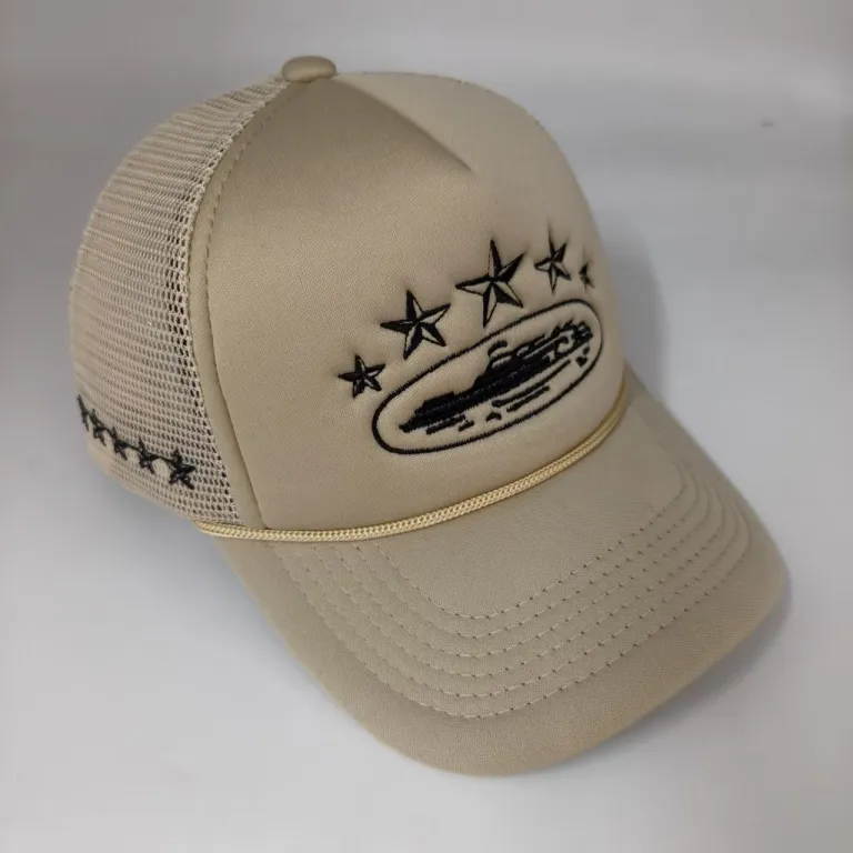 کلاه کامیون‌دار آمریکایی Corteiz 5 Starz Alcatraz Trucker 2023 مدل جدید