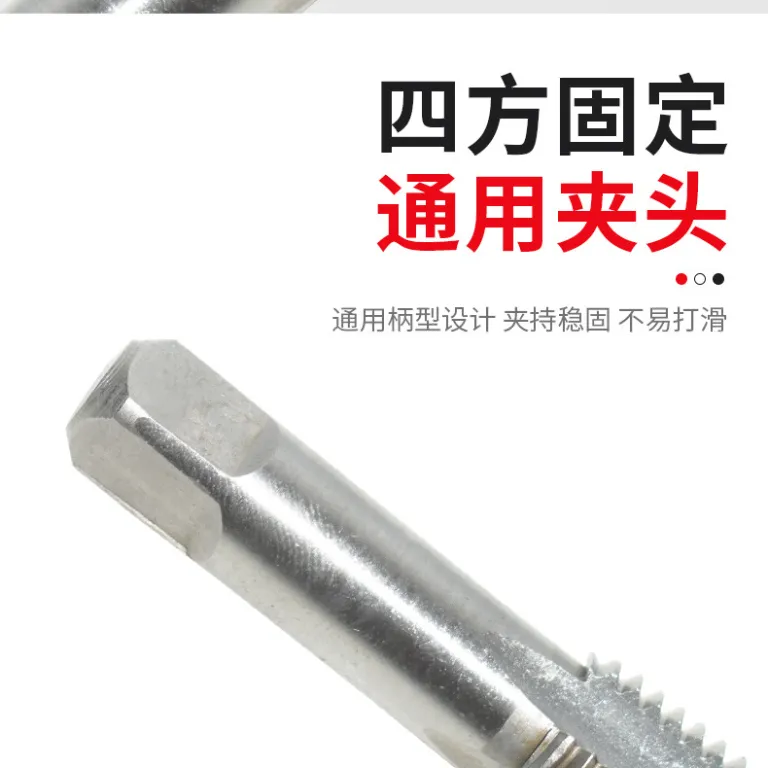 شیر دستی فروش مستقیم کارخانه با سختی بالا شیر شیار مستقیم ابزار قلاویز m3-m24 شیر دستی دنده استاندارد درشت