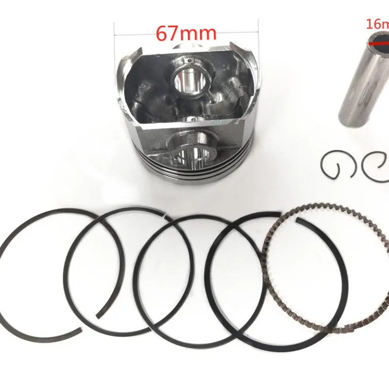 پیستون موتورسیکلت 67mm با رینگ پیستون CG250 CG250CC مناسب برای هوندا زونگشن