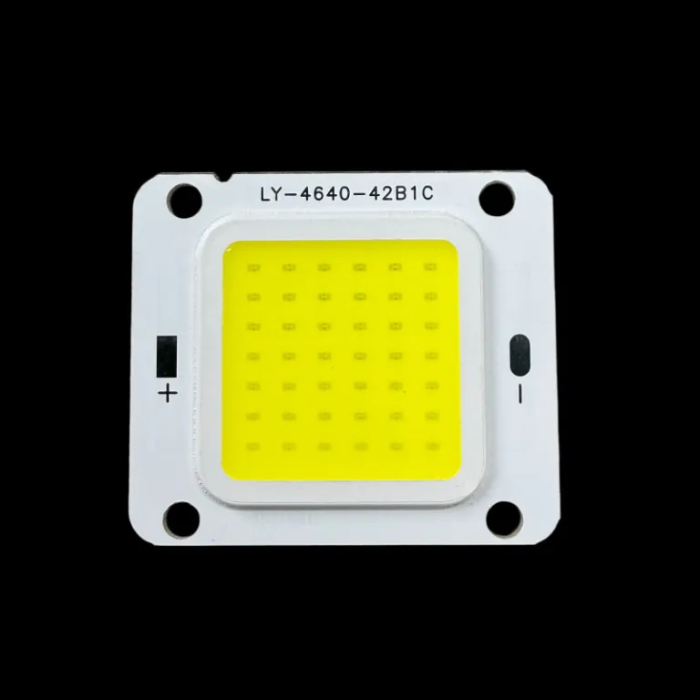 12V بدون نیاز به درایور، پرنور 50WCOB نور سفید و سفید گرم، ال‌ای‌دی یکپارچه، برد ال‌ای‌دی، چراغ خورشیدی، چیپ منبع نور
