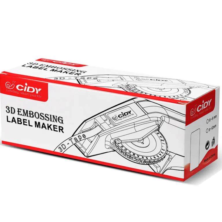 پرینتر دستی برجسته برچسب‌زن CIDY 1540AB دستگاه برش نوار تزئینی دفترچه یادداشت DIY