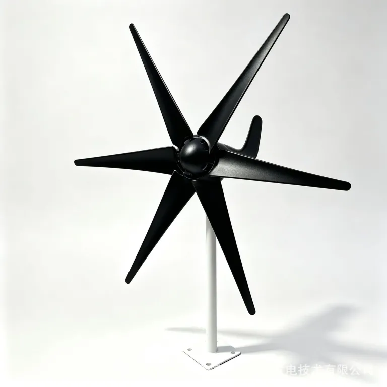 100w12v24v5/6 توربین بادی محور افقی کوچک با پره‌ها، توربین بادی wind turbine