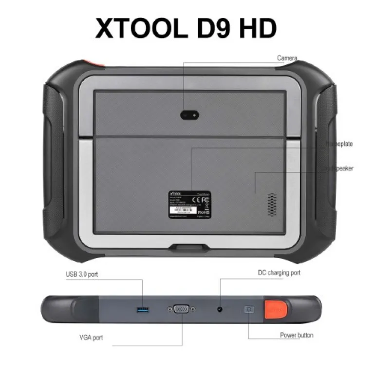 دستگاه عیبیاب کامیون و خودرو XTOOL D9
