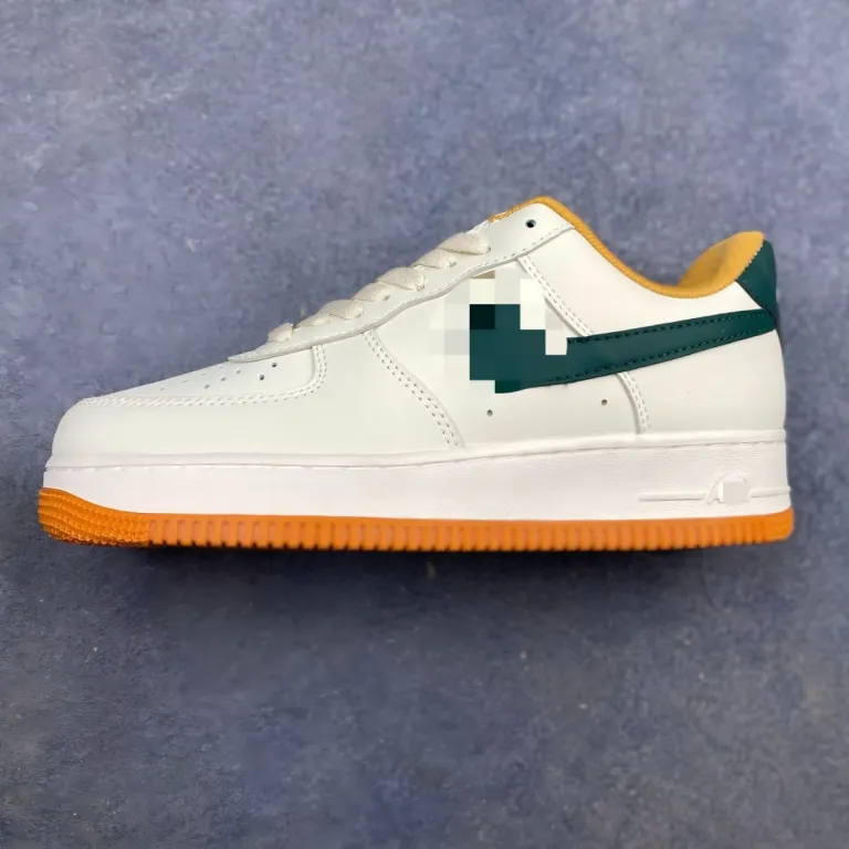 AF1‘07 کفش کتانی ساق کوتاه / کفش راحتی، دوخت لبه‌دار با جعبه اصلی و کفی هوا کامل
