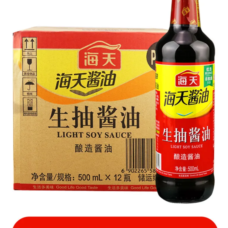 سس سویا های‌تن 500ml بطری کوچک خانگی، مناسب سرخ‌کردن، سالاد و هات‌پات، سس سویای تخمیری از دانه سویا، چاشنی مخصوص دیپ