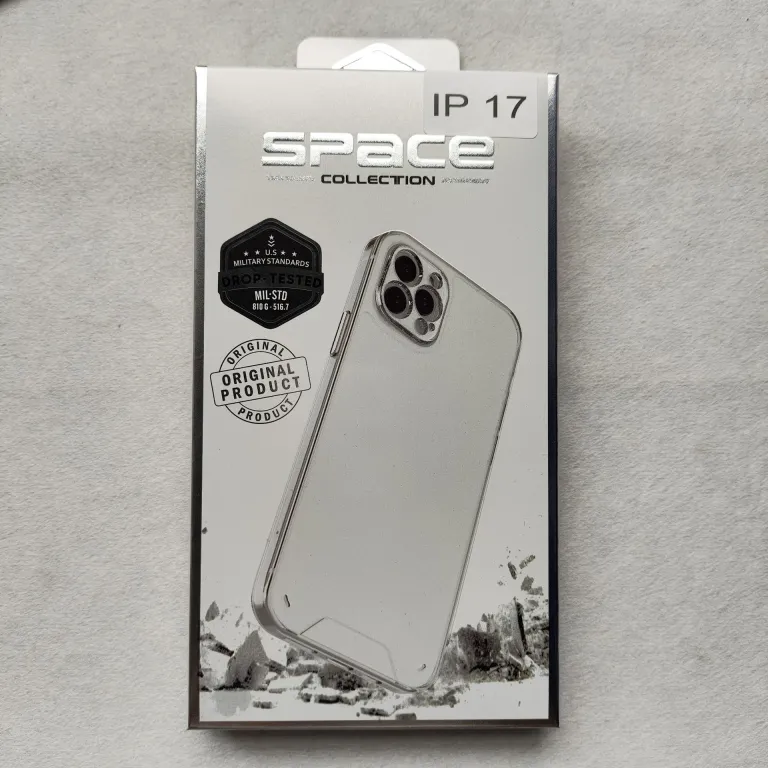 قاب فضایی شفاف نرم ضدضربه جدید اپل 18promax 17 مناسب برای گوشی iPhone16 15