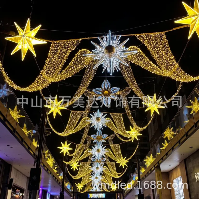 چراغ ال‌ای‌دی ضدآب فضای باز به شکل گوزن، چراغ تزئینی حیوانات، مجسمه نورانی کریسمس، دکور پروانه‌ای فلزی