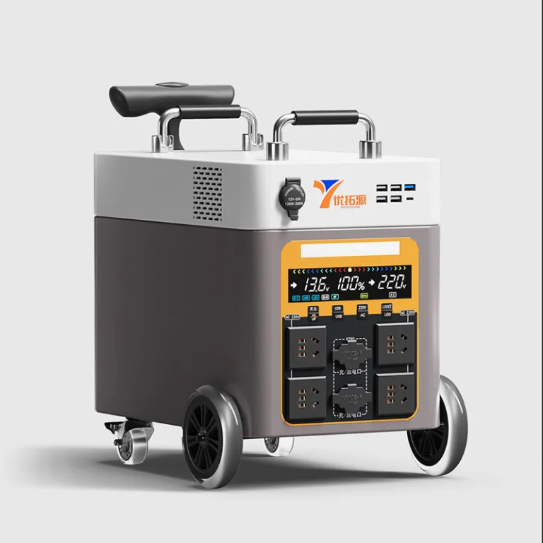 پاوربانک قابل حمل فضای باز 220v منبع تغذیه صنعتی ذخیره انرژی برای بازار شب، پخش زنده، ظرفیت بالا، باتری اضطراری