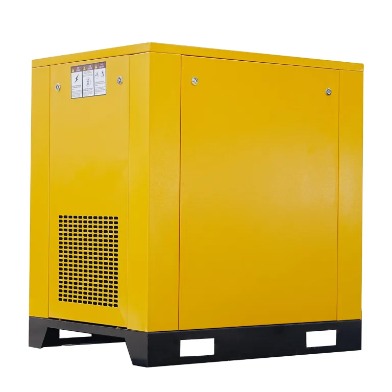 7.5kw کمپرسور هوای اسکرو 15KW22KW37KW پمپ باد با درایو فرکانس متغیر آهنربای دائم، کمپرسور هوای کوچک کم‌صدا