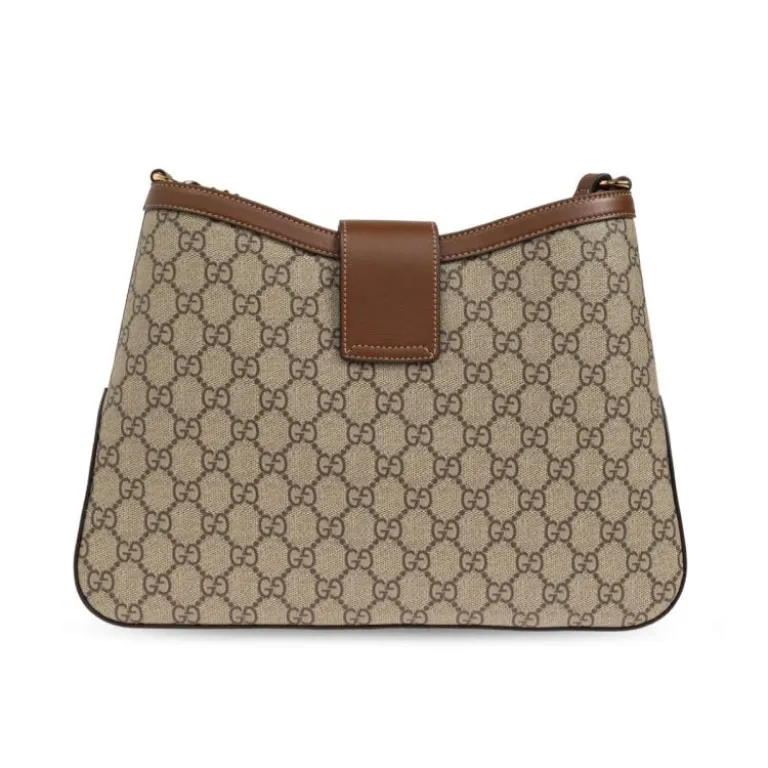 کیف دستی و دوشی زنانه GUCCI Padlock با قفل GG و بند زنجیری