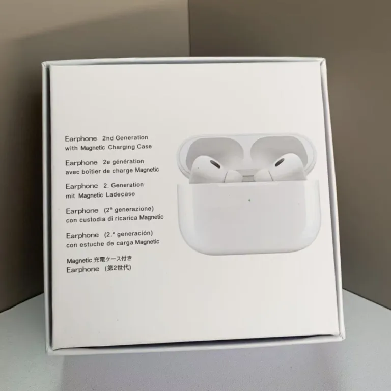 جعبه بسته‌بندی هدفون اپل Airpods pro2 نسل 234567 بلوتوثی هواچیانگ‌بی میوه