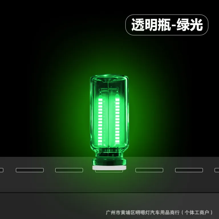 چراغ خواب USB جدید کراس‌بوردر طرح بطری خودرو، چراغ لمسی شیشه‌ای کنار تخت و خودرو، چراغ LED رترو فضاساز