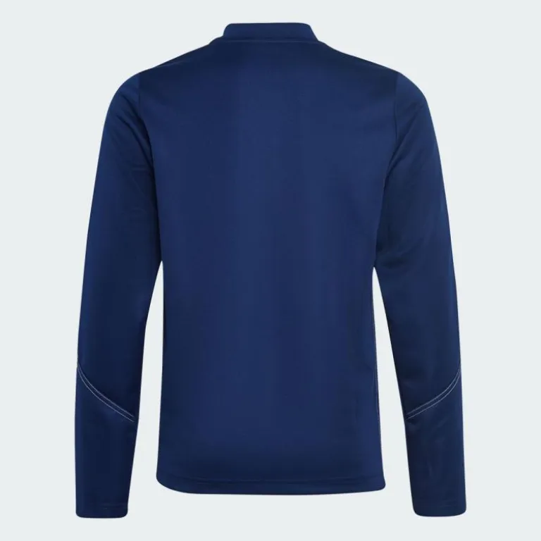 کاپشن ورزشی بچه‌گانه adidas یقه‌گرد راه‌راه راحت و شیک