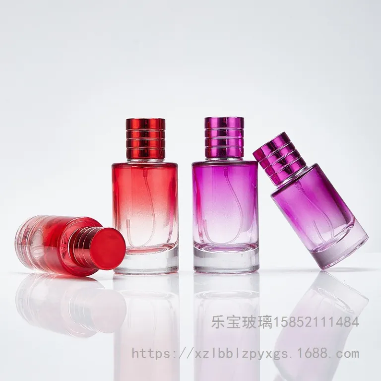 عمده موجودی آماده اسپری قابل حمل 20ml-100ml بطری تقسیم‌کننده عطر بطری عطر بطری اسپری مسافرتی بطری شیشه‌ای
