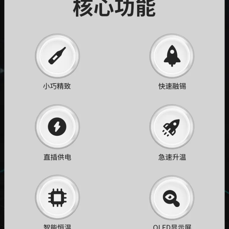 هویه برقی قابل حمل، هویه هوشمند، ایستگاه لحیم‌کاری با دمای ثابت و دقت بالا، پورت USB، لحیم‌کاری خانگی کوچک