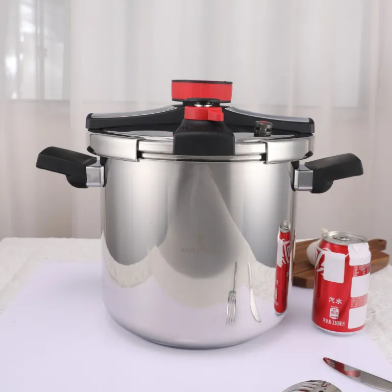 عمده از کارخانه 304 زودپز استیل ضدزنگ 3-4 نفره خانگی ضد انفجار با تنظیم 3 حالته مناسب اجاق القایی