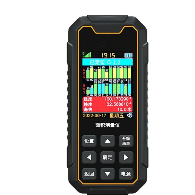 دستگاه اندازه‌گیری مساحت زمین با GPS مدل YHT162 قابل استفاده دستی و خودرویی