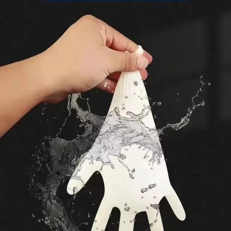 دستکش یکبارمصرف نیتریل، وینیل، لاتکس و PVC وانلی مناسب کار، ظرفشویی، لمسی، ضدآب، ضخیم و بادوام مخصوص صنایع غذایی