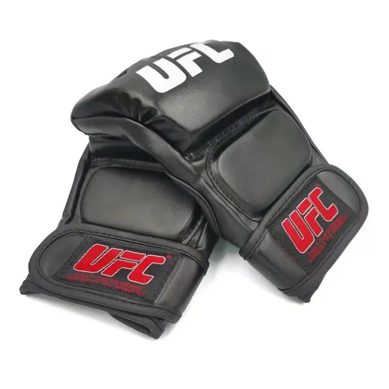 دستکش بوکس نیمهانگشتی برای مردان و زنان، مناسب تمرینات MMA، ساندا، UFC و کودکان، بزرگسالان، مخصوص کیسه بوکس