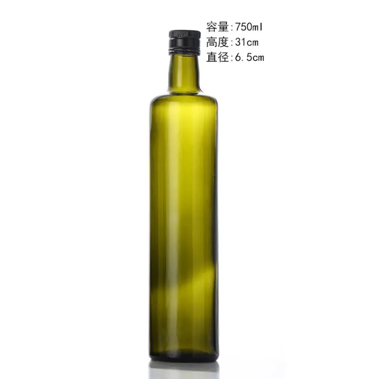 بطری شیشه‌ای خالی روغن زیتون، بطری روغن کاملیا، روغن فلفل سیچوان، روغن گردو، روغن کنجد خانگی و آشپزخانه تجاری